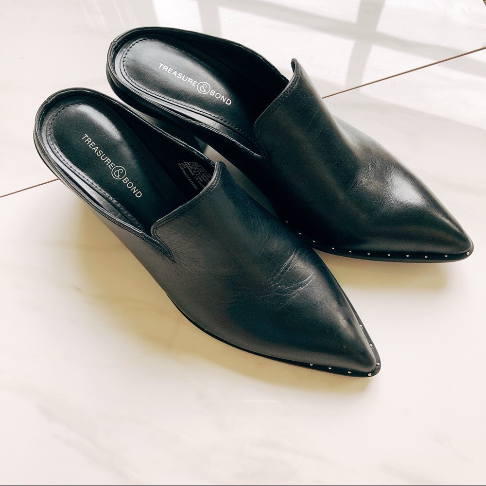 Treasure and bond studded mule - Picture 6 of 8